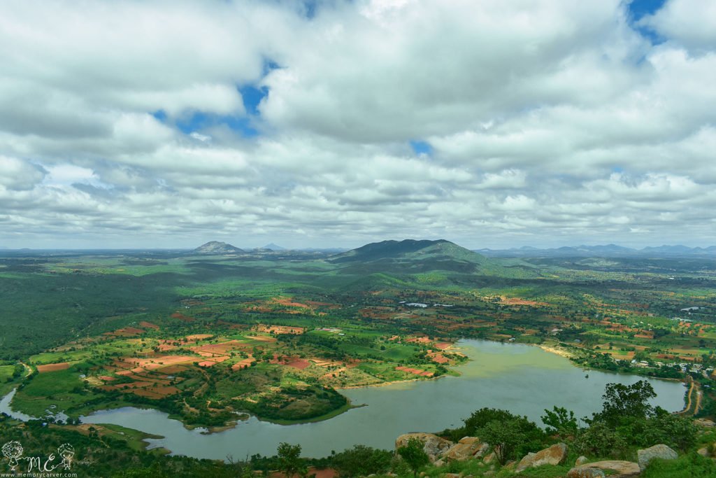Lake that looks like south american continent, bangalore